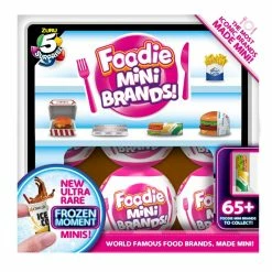 5 Surprise Mini Brands Foodie Assorted