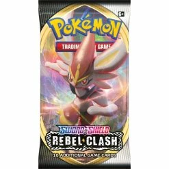 Pokemon TCG Sword & Shield Rebel Clash Booster