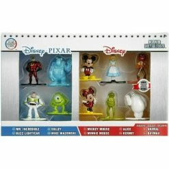 Disney Nano MetalFigs Diecast Mini Figure 10 Pack