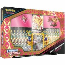 Pokemon TCG Crown Zenith Premium Figure Collection Shiny Zacian & Shiny Zamazenta Assorted